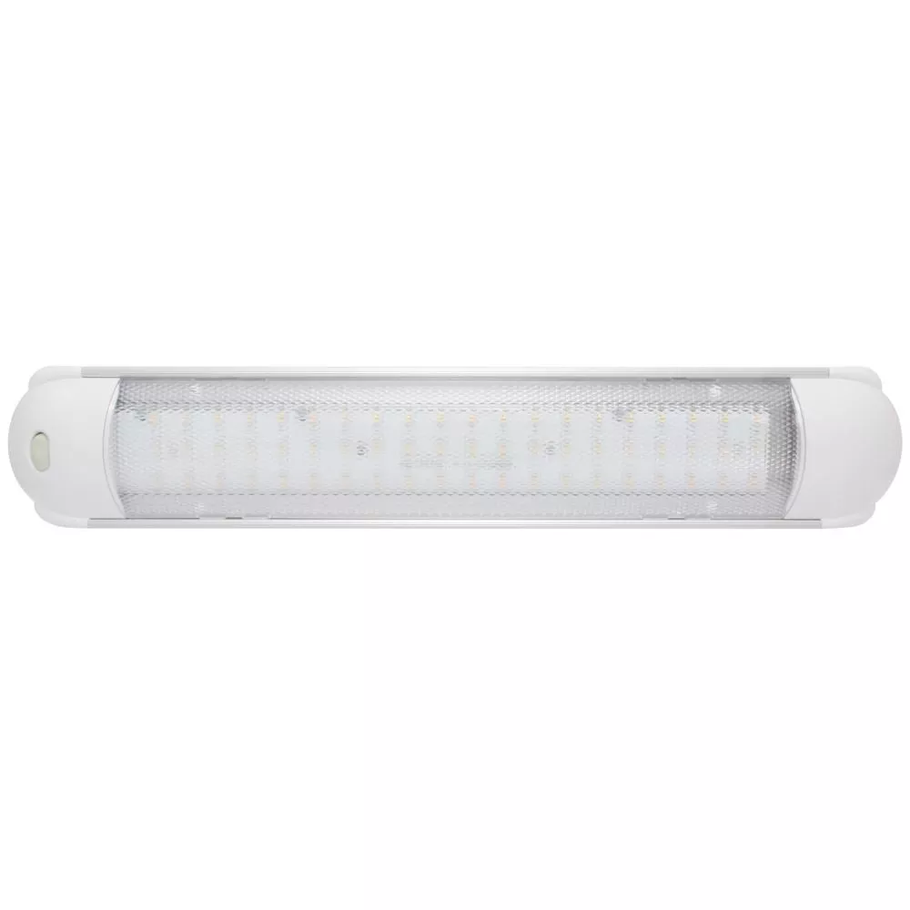 AAA White Strip Light Warm LED (60) with Switch 10-30V