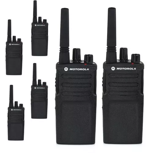 Motorola RMU2080 UHF 8 CH 2-Way Radio Six Pack Bundle