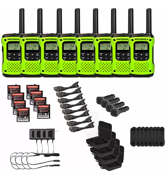 Motorola Talkabout T605 Two-Way Radios 8-Pack