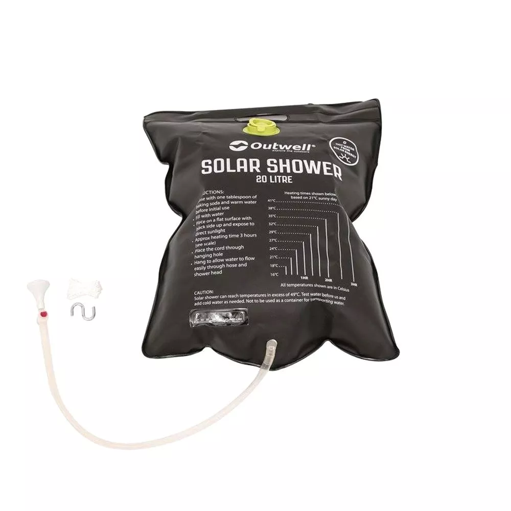 Outwell Outwell Solar Shower 20 Litre Capacity